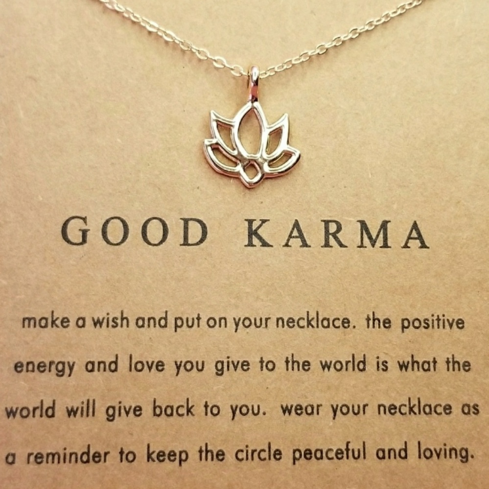 NWT Good Karma Necklace - Picture 2 of 3